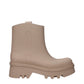 Pink Cotton Ankle Boots