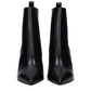 Black Leather Ankle Boots