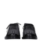 Black Leather Oxfords And Derbies