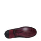 Black Leather Slip-On Loafers