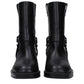 Black Leather Ankle Boots