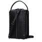 Black Leather Clutch Bag