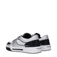 White Leather Low Top Sneakers