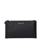 Black Leather Clutch Bag