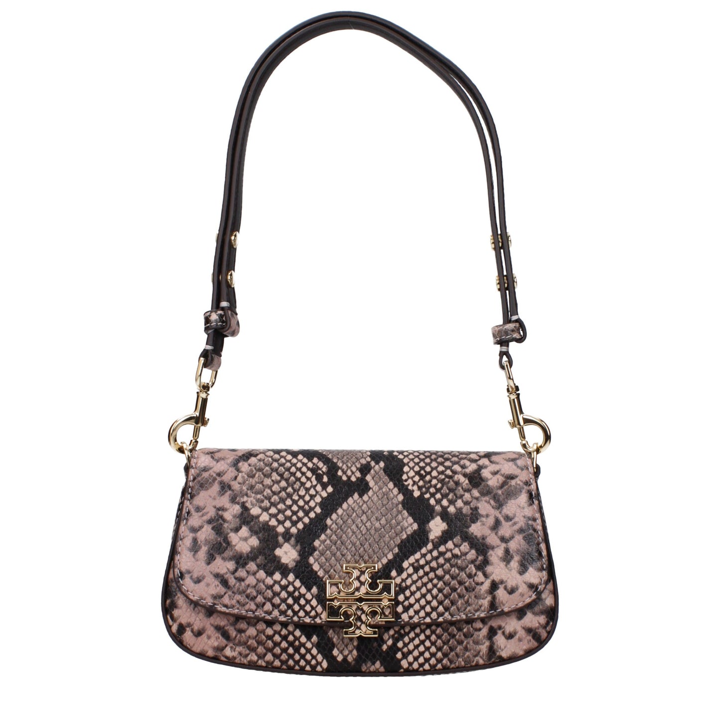 Pink Leather Shoulder Bag