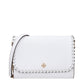 White Leather Clutch Bag