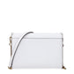 White Leather Clutch Bag
