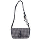 Blue Fabric Shoulder Bag