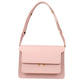 Pink Leather Shoulder Bag