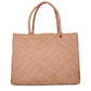 Pink Leather Shoulder Bag
