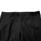 Black Wool Men Single Breasted 2 Piece Suit