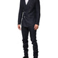Dark Blue Double Breasted 2 Piece Suit