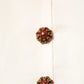 Multicolor Crystal Embellished A-line Mini Dress