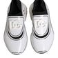 White Black Logo Plaque Daymaster Men Sneakers Shoes