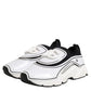 White Black Logo Plaque Daymaster Men Sneakers Shoes