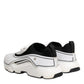 White Black Logo Plaque Daymaster Men Sneakers Shoes