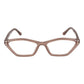 Beige Plastic Glasses (Frames)