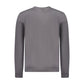 Gray Cotton Men Sweater