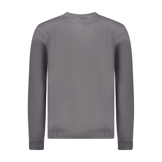 Gray Cotton Men Sweater