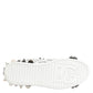 Black White Studded Low Top Sneakers Shoes