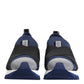 Blue Black Slip On Low Top Men Sneakers Shoes
