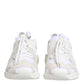 White Sorrento Low Top Lace Up Sneakers Shoes