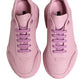 Pink Leather Daymaster Low Top Sneakers Shoes