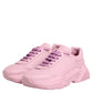 Pink Leather Daymaster Low Top Sneakers Shoes