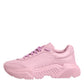 Pink Leather Daymaster Low Top Sneakers Shoes