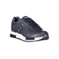 Blue Polyurethane Men's Sneaker
