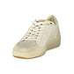 White Leather Women Sneaker
