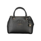 Black Polyethylene Women Handbag