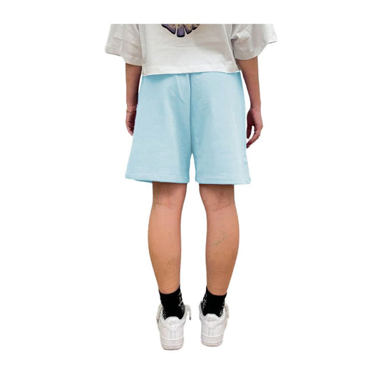 Blue Cotton Short