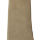 Elegant Light Brown Silk Tie