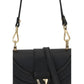 Black Calf Leather Bos Taurus Shoulder Bag