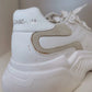 White Daymaster Low Top Mens Sneakers