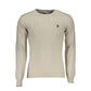 Beige Wool Men's Sweater