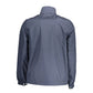 Blue Recycled Polyester Men Jacket