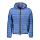Blue Nylon Men's Jacket