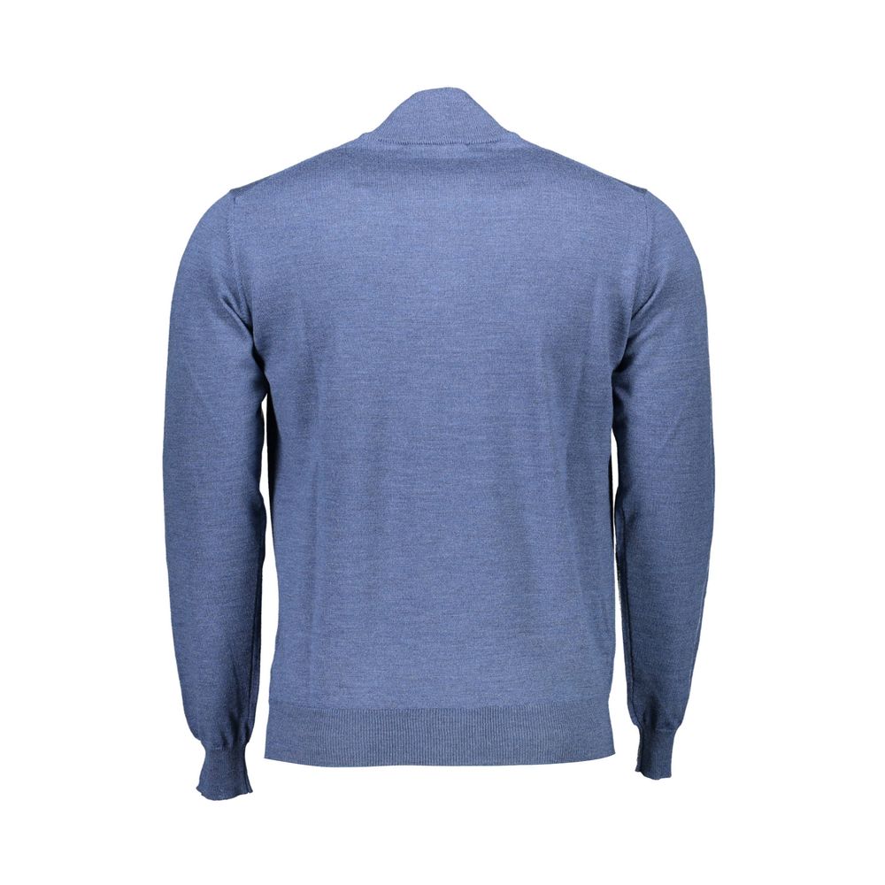 Blu Wool Men Sweater