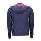 Blue Cotton Men's Cardigan