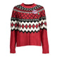 Red Polyester Sweater