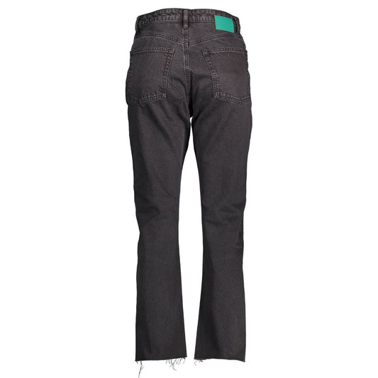 Black Cotton Women's Jean