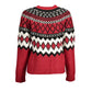 Red Polyester Sweater