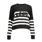 Black Cotton Sweater
