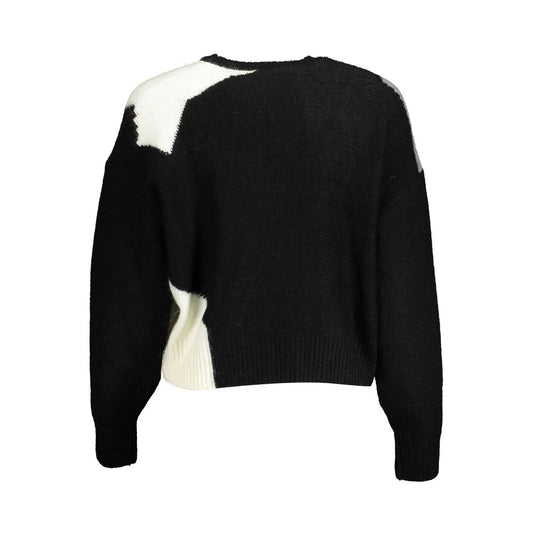 Black Polyester Sweater