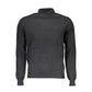 Black Cotton Men's Sweater