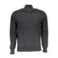 Black Cotton Men's Sweater