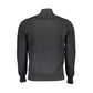 Black Cotton Men's Sweater