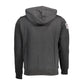 Black Cotton Men Sweatshirt